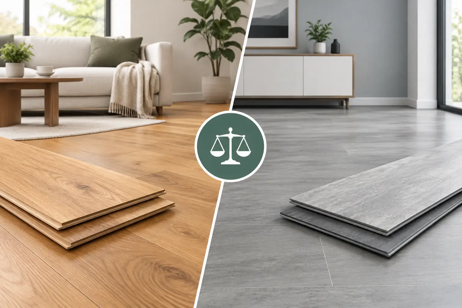Parkett oder Vinyl vergleichen - was passt besser?